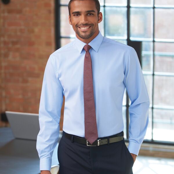 Brook Taverner Pisa Long Sleeve Slim Fit Shirt Thumbnail