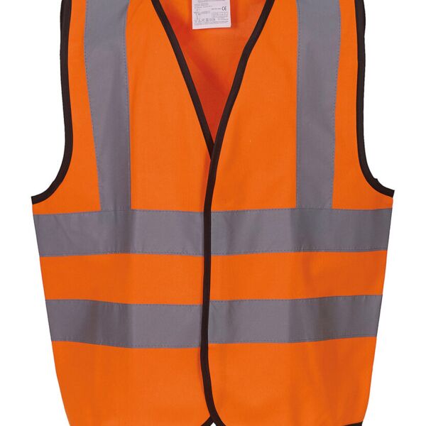 Kids hi-vis 2 b&b waistcoat (HVW100CH) Thumbnail