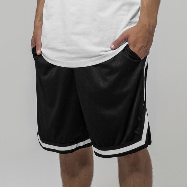 Two-tone mesh shorts Thumbnail