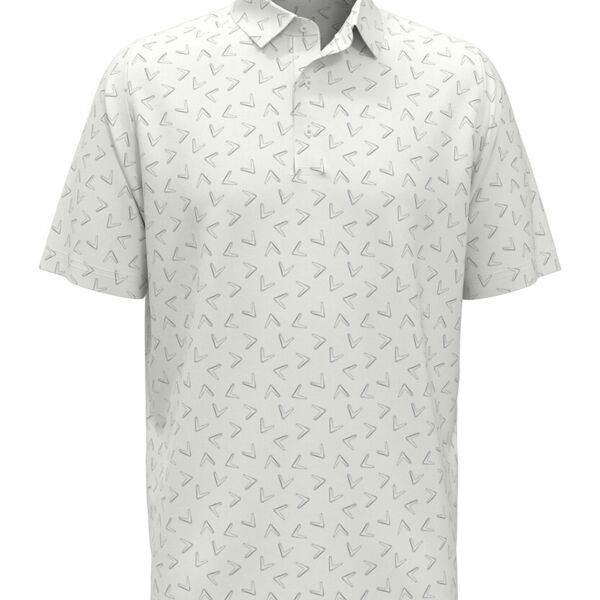 All-over large chev printed polo Thumbnail